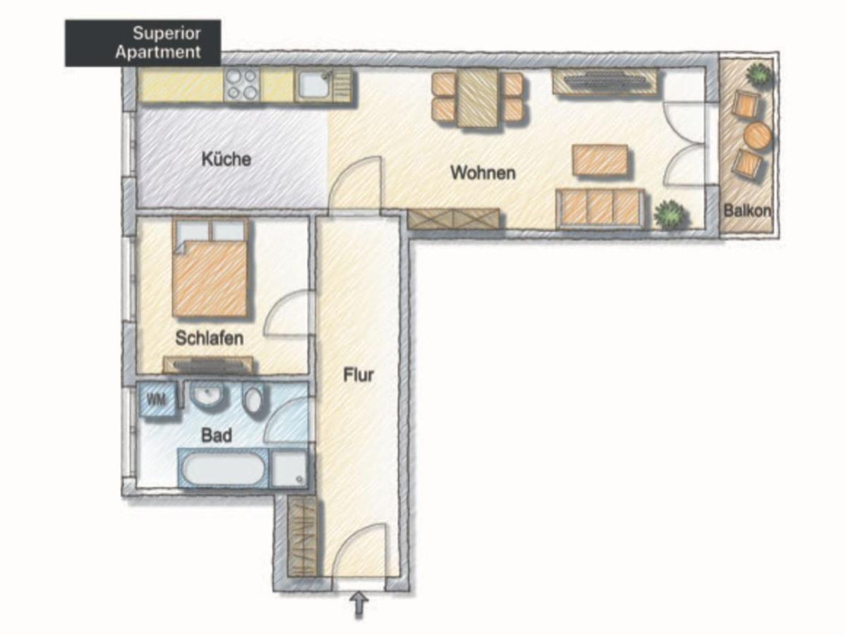 Appartamento Schwarzwald Loft Baden-Baden Esterno foto
